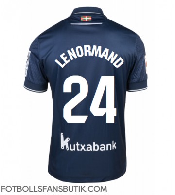 Real Sociedad Robin Le Normand #24 Replika Bortatröja 2023-24 Kortärmad